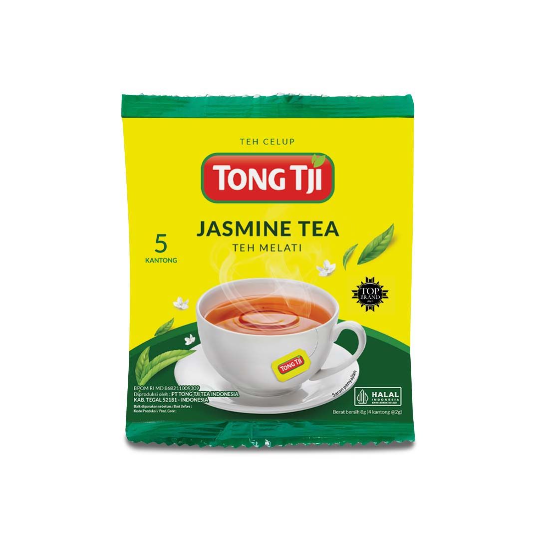 Tong Tji Celup Jasmine Tea Sachet isi 5 tea bag/sachet