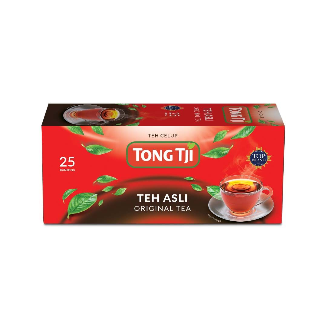 Tong Tji Celup Black Tea Non Envelope isi 25 tea bag
