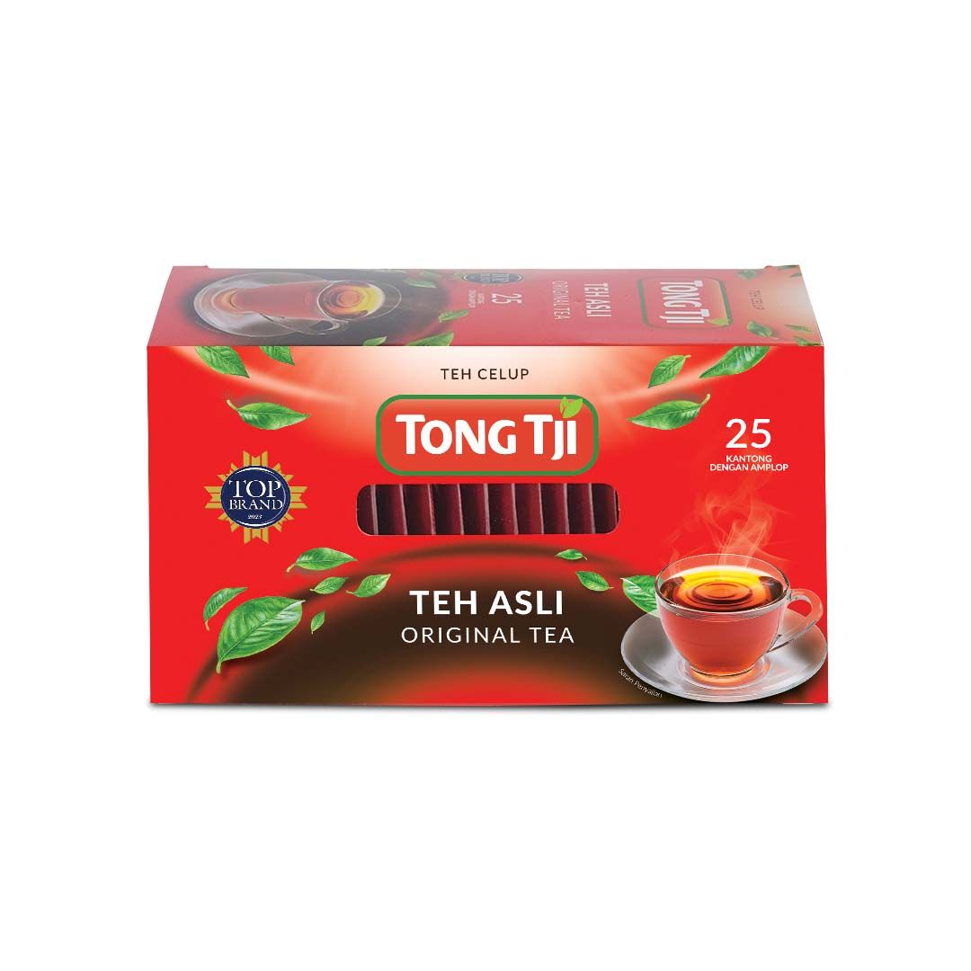 Tong Tji Celup Black Tea Envelope isi 25 tea bag