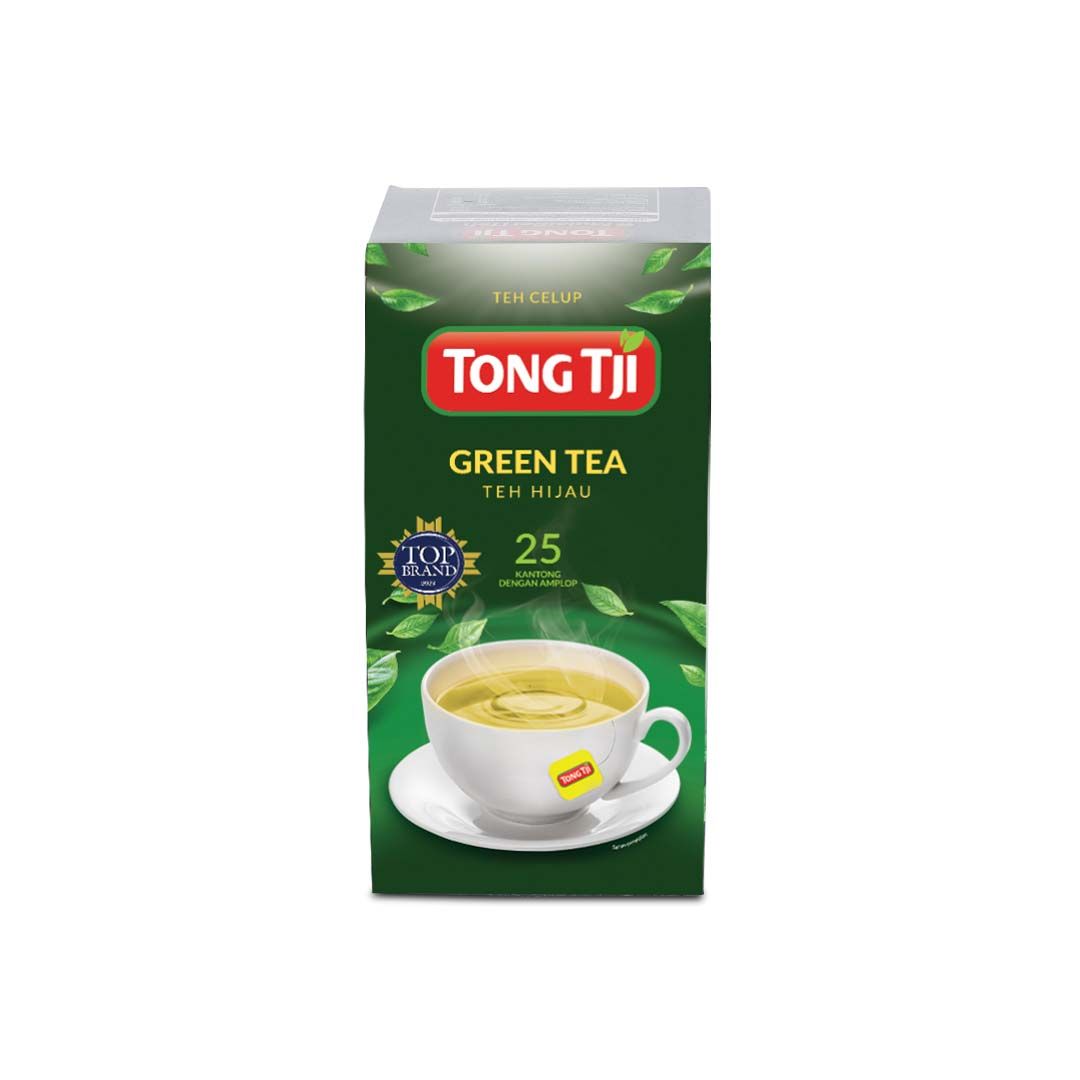 Tong Tji Celup Green Tea Non Envelope isi 25 tea bag